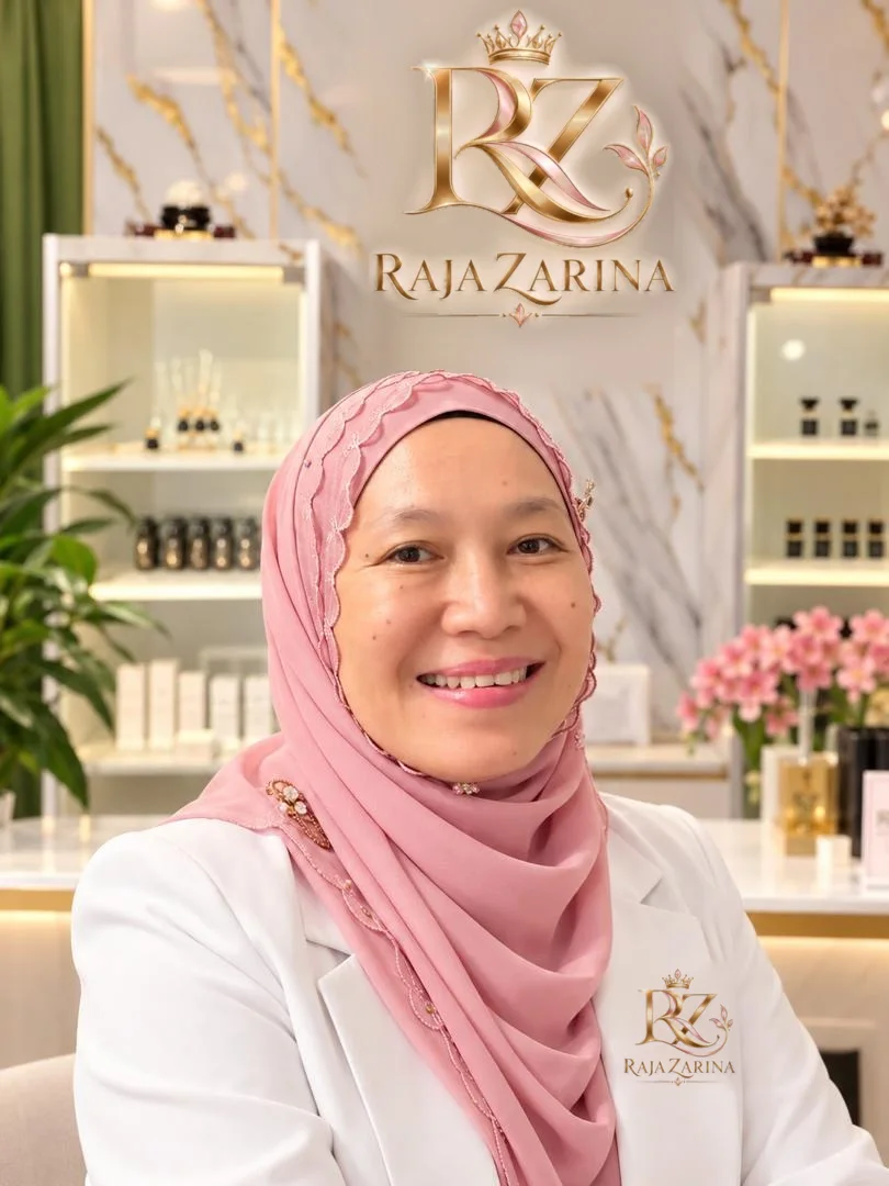 Raja Zarina, founder of RZ Health & Beauty